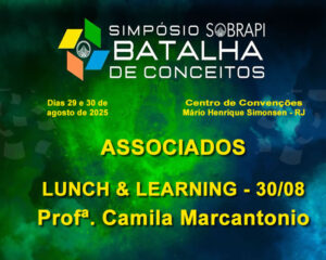 Associados Lunch & Learning - dia 30 -Profª. Camila Marcantonio -