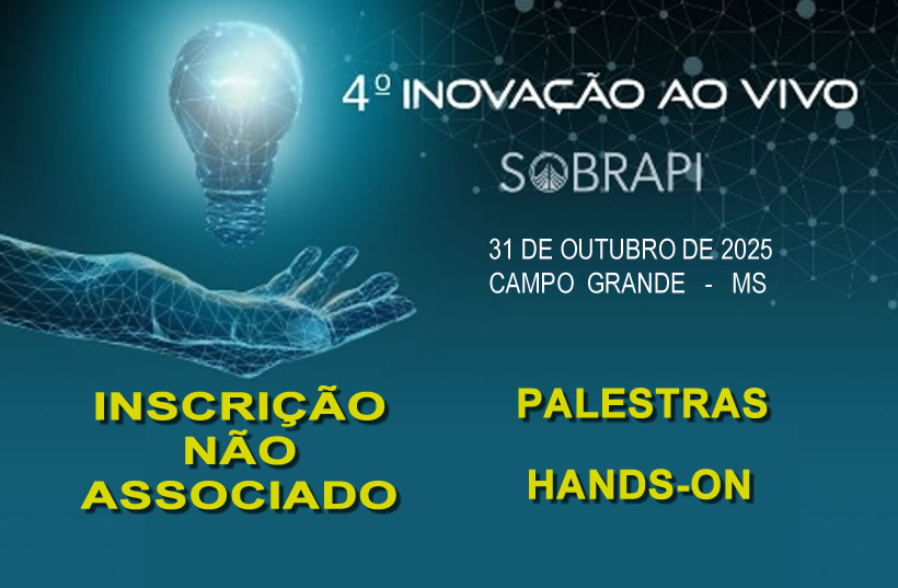 4ª Inovação ao Vivo + Hands on Não Asssociado