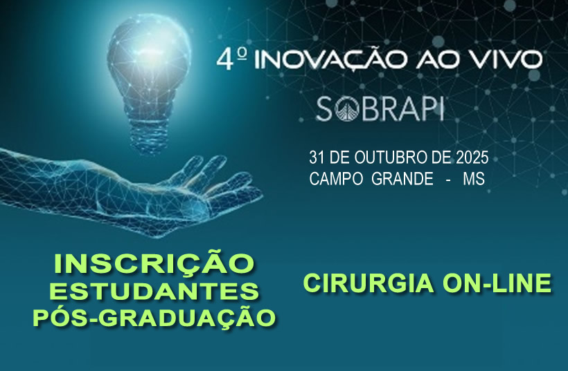Cirurgia on-line - 4ª Inovação ao Vivo - Pos Graduando
